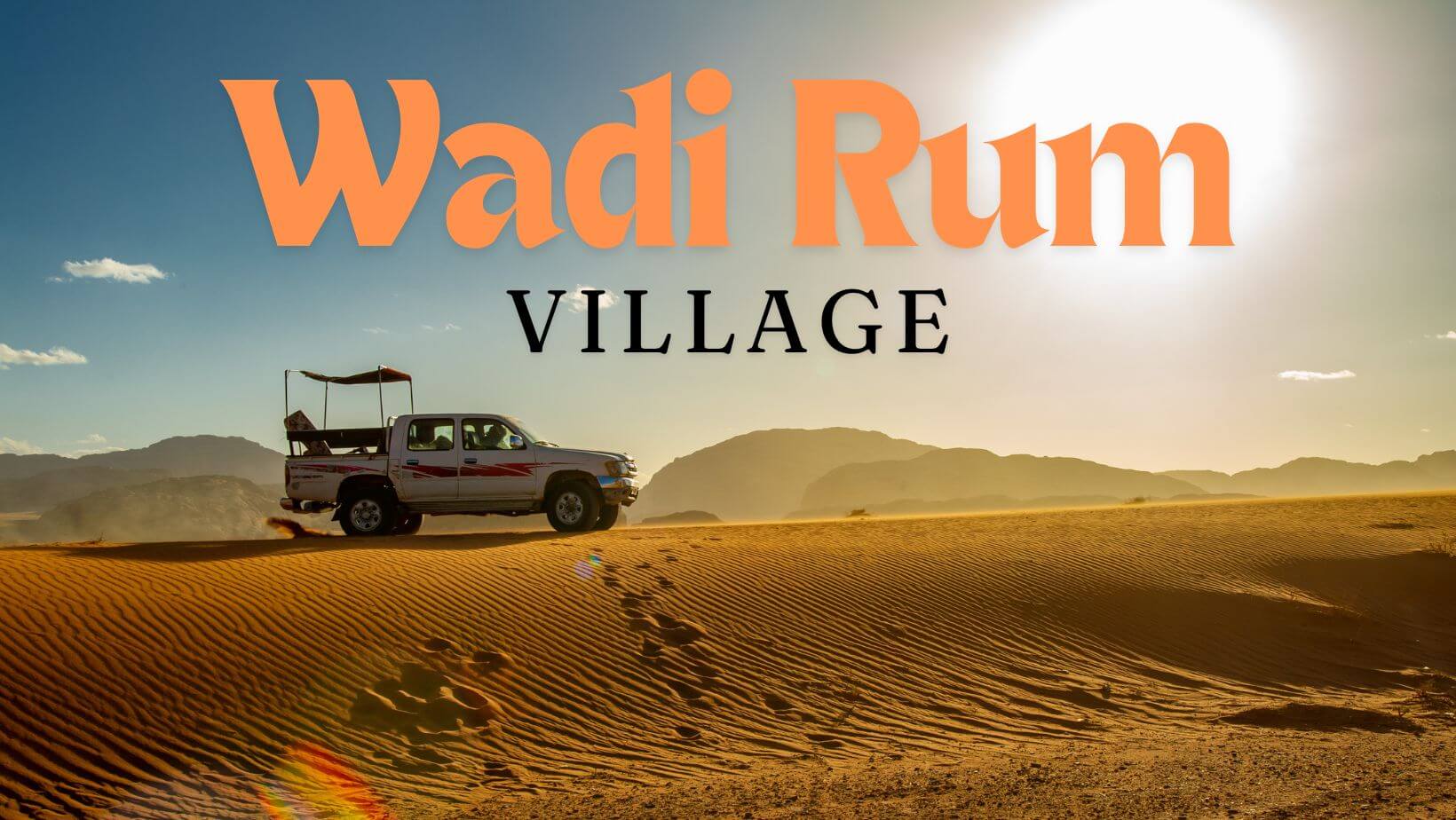 Wadi rum village